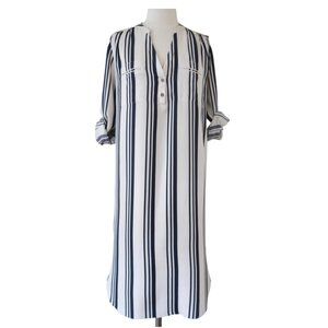 ULLA JOHNSON striped shirt dress